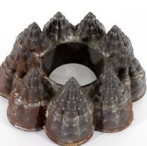 Tin Turret Mold -  Bottom/side